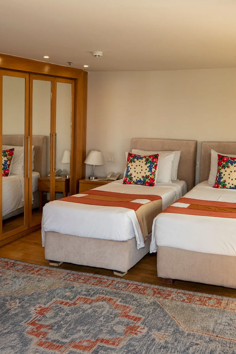 Cabin aboard the Salima Nile Cruise Nile cruise